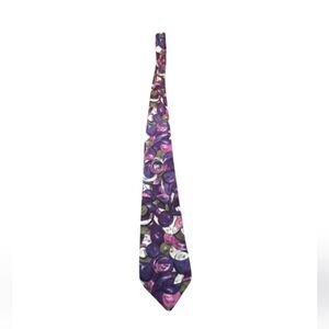 Cambridge Classics Purple Italian Silk Men's Tie